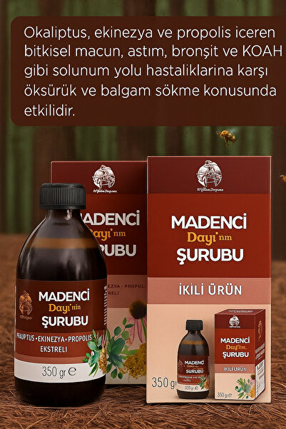 Mesirişifa Madenci Dayı'nın Şurubu 350 gr - 2 Adet