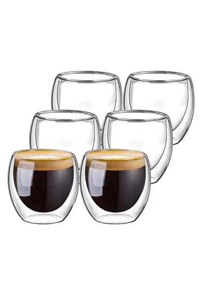 Generic Double Wall Glass for Espresso Turkish Tea Arabic Coffee Glass