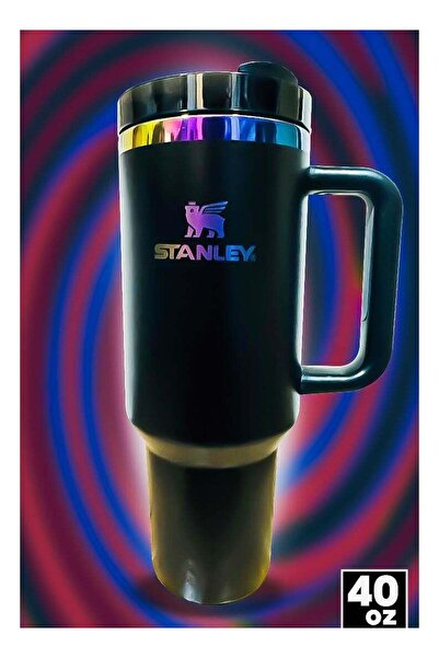 Generic Stanley Stanley 40oz Tumbler Stainless Steel Travel Mug with Reusable Straw BPA Free Eco Friendly a