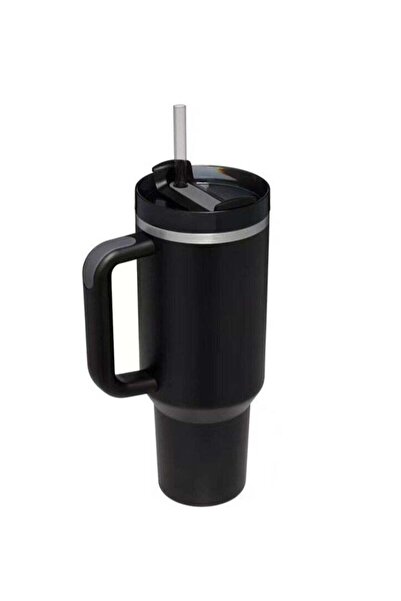 Generic OASIS-TH 40OZ Stainless Steel Vacuum Insulated Tumbler With Handle and Straw Lid Travel Mug Iced Co