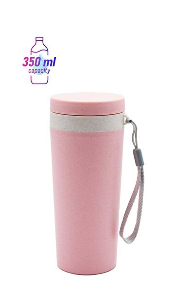 Generic Beram 11oz Wheat Straw Water Bottle, 350ml, Eco-Friendly, BPA-Free, Travel Flask, Reusable Daily Us