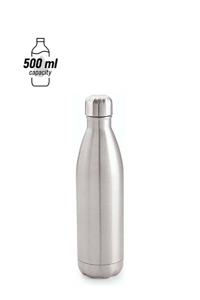 Generic Neelam Vacuum Cola Water Bottle Silver