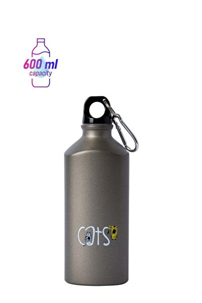 Generic Biggdesign Biggdesign Cats Aluminum Water Bottle, 600ML