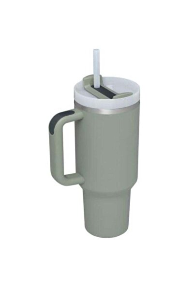 Generic OASIS-TH 40OZ Stainless Steel Vacuum Insulated Tumbler With Handle and Straw Lid Travel Mug Iced Co