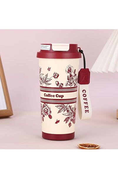 Generic Arabest 500ML/17oz Large Capacity Double-Walled Vacuum Insulated Stainless Steel Travel Coffee Mug