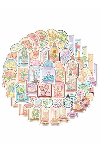 Generic KASTWAVE Drink Stickers, Food Stickers for Water Bottles, 50 Pcs Waterproof Vinyl Stickers for Hy