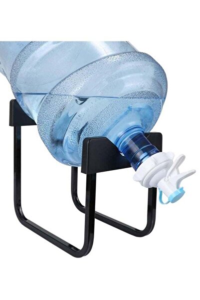 Generic DubaiGallery Water Bottle Stand With Faucet Black