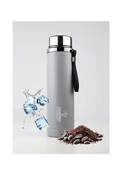 Generic Toshionics 1000ml Double Layer Stainless Steel Vacuum Thermal Flask â€“ Hot and Cold Double Wall In