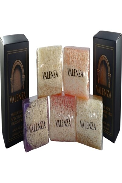 VALENZA HOME Premium 5-Pack Pumpkin Fiber Extract Natural Soap 5×130 Grams