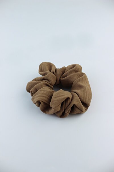 İLKYAZ Aerobin Jazz Fabric Rubber Buckle Bagel Buckle - Milky Coffee