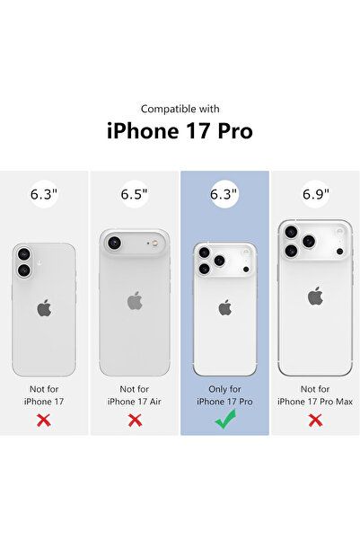 KVK PRİVACY iPhone 17 Pro Compatible Mirrored Case Women Makeup Refreshing Shockproof Cover