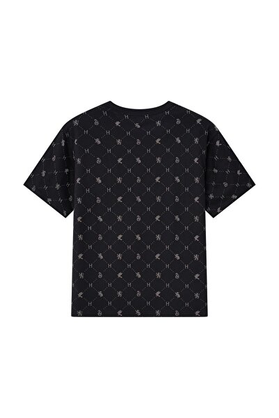 Giordano Men's Harry Potter Cotton Short Sleeve All-Over Print Tee - Limited Edition Collection