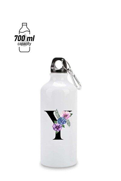 Generic PRINTSHOP4ME Initial Letters Printed Water Flask Bottle - Gift for Friends - Family - Aluminum Insu