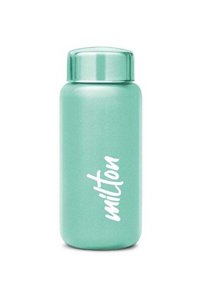 Generic Milton Aqua 500 Stainless Steel Water Bottle, 500 ml, Light Green | Single walled | Leak Proof | Ea