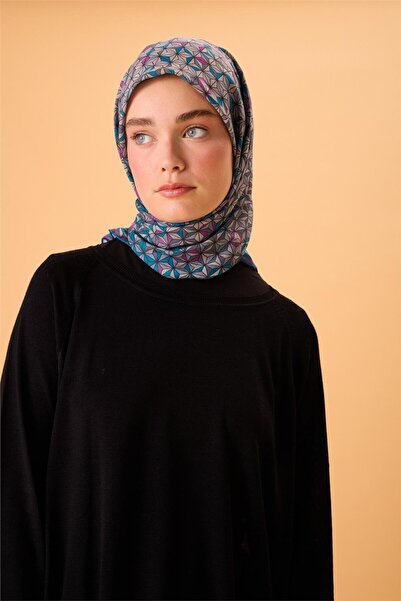 Silk Home 24 Pyramid Pattern Soft Scarf