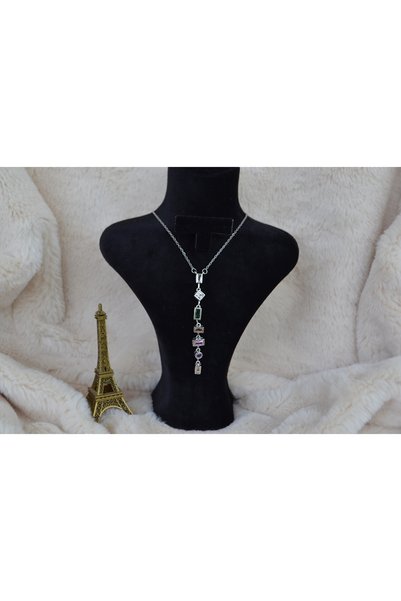 Stainlless Steel Steel Design Y Necklace