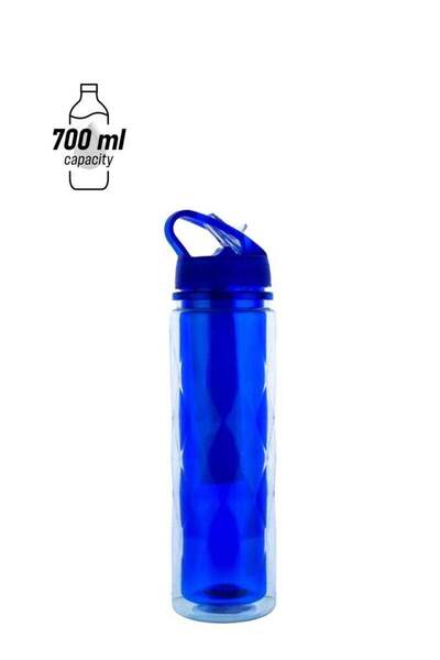 Generic Water Bottle With Freezer Stick Blue