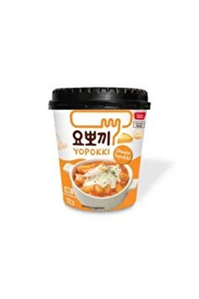 Yopokki Cheese Tteokbokki Peynir Soslu Kore Pirinç Keki 120g