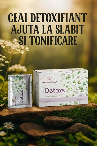 Feridun Kunak detox tea helps burn body fat detoxifying