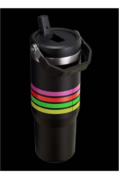 Generic Stanley IceFlow 30 oz Stainless Steel Tumbler with Leak-Resistant Flip Straw - Vacuum Insulated Wat