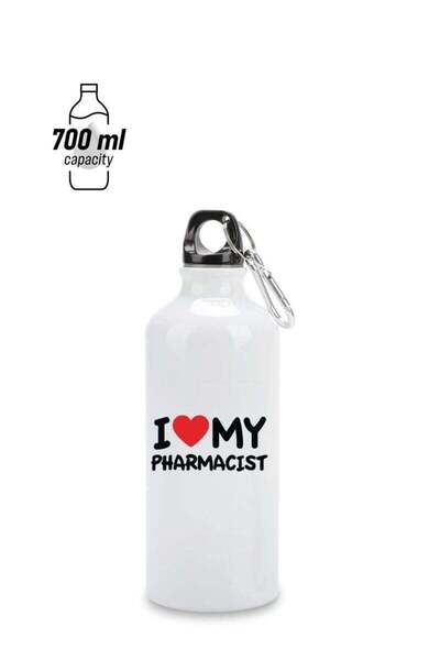 Generic PRINTSHOP4ME Pharmacist Day Aluminum Insulated Sports Water Bottle 700ml - Gift for Pharmacist Day