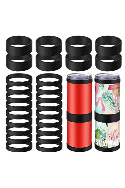 Generic SYOSI Sublimation Tumbler Silicone Bands Set, Heat Resistant Elastic Sublimation Paper Holder, Prev