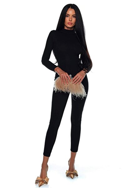 Prive Boutique Jumpsuit with open back and lace