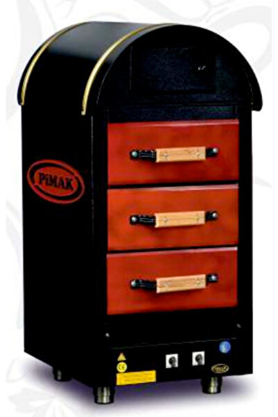 Pimak Tüplü Kumpir Fırını 3 Çekmeceli