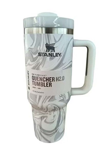 Generic Stanley 40oz Stainless Steel Travel Tumbler with Triple-Function Rotating Lid â€“ Splash-Resistant