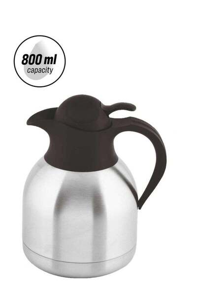 Generic XiuWoo Stainless Steel Double Wall Vacuum Flask Silver/Black