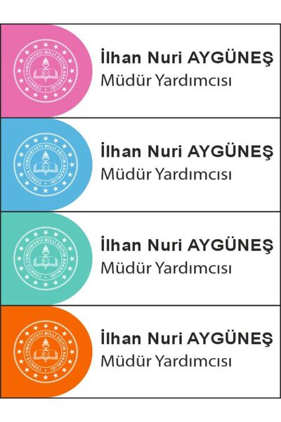 Vector Reklam Okul Kapısı Pleksi Uv Baskı İsimlik