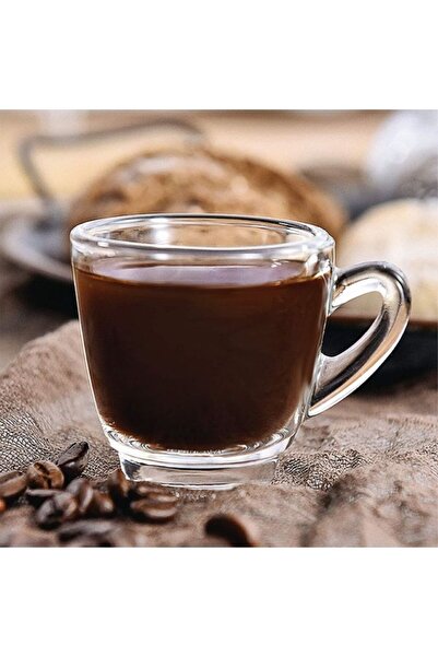 Generic Ocean 6-Piece Kenya Espresso Cup Set Clear 65ml