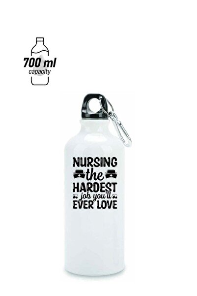 Generic PRINTSHOP4ME Celebrate Nurses Day with this 700ml Aluminum Water Flask - Great Gift for Nurses, Nur