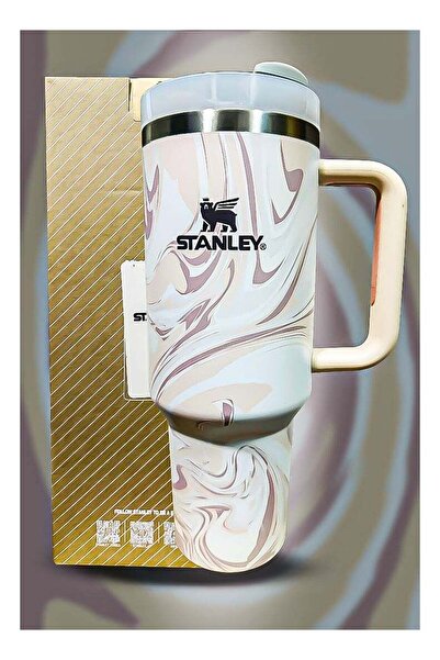 Generic Stanley Stanley 40oz Tumbler Stainless Steel Travel Mug â€“ Leakproof FlowState Lid, Double-Wall In