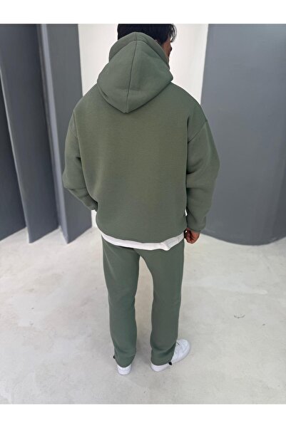 Baycombine35 3 Thread Premium Quality Sweatshirt-Sweatpants 2-Piece Set