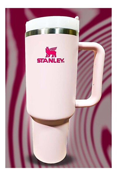 Generic كوب سفر من الفولاذ المقاوم للصدأ من ستانلي ستانلي سعة 40 أونصة مع ماصة قابلة لإعادة الاستخدام وخالية من مادة BPA وصديقة للبيئة