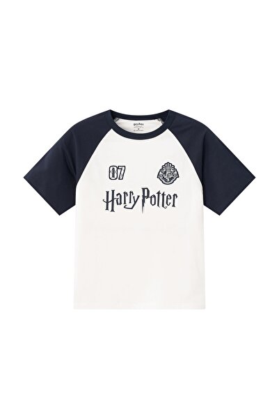 Giordano Men's Harry Potter Cotton Raglan Sleeve Tee - Limited Edition Collection