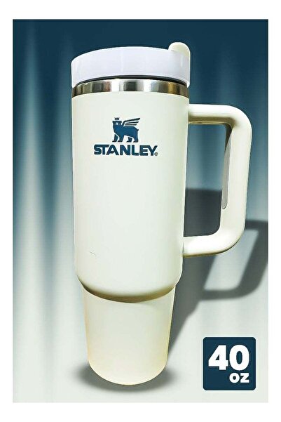 Generic Stanley Stanley 40oz Tumbler Stainless Steel Travel Mug with Reusable Straw BPA Free Sustainable an