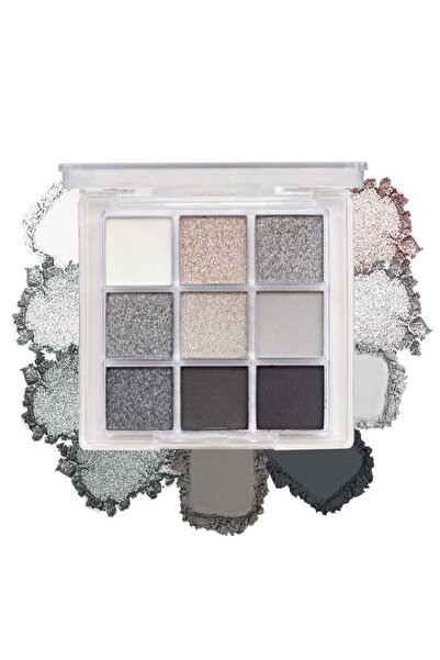 huitich لوحة ظلال عيون من 9 ألوان - ظلال دخانية غير لامعة ولؤلؤية (7.2 جرام)