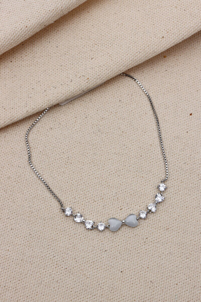 LA PERRY ACCESSORIES سوار فايفونك موديل فضي اللون Vip Asansör