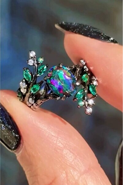 Shelby Silver Mystic Blaze 925 Ayar Gümüş Ayarlanabilir Yüzük