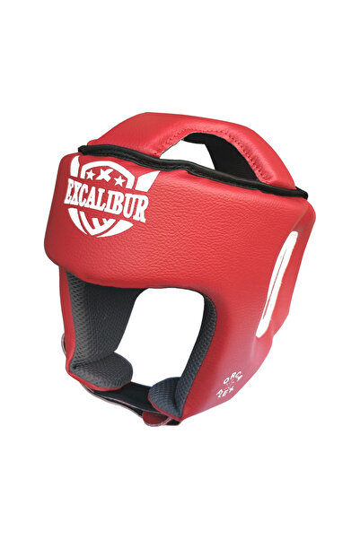 Excalibur Boxing Kickboxing Sparring Helmet Red L