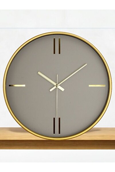 ALBETTO 30 Cm Gerçek Cam Sessiz Mekanizma Duvar Saati