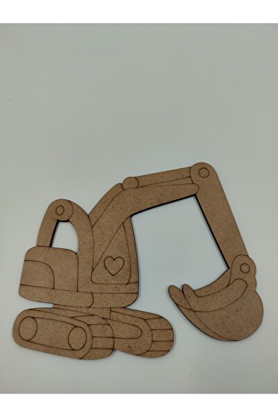 WOODIVA AHŞAP 10 قطع من نشاطات الرسم الخشبية المدرسية للحفارات 15 سم × 13 سم