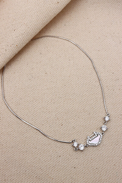 LA PERRY ACCESSORIES Silver Color Elevator Vip Bracelet with Snake Chain