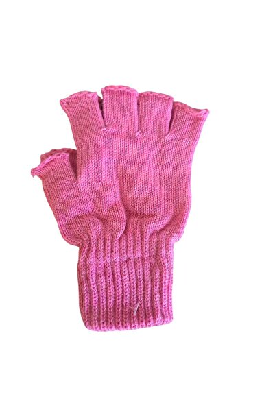 eleven market Tiriko Women's Cut-Out Gloves Pink