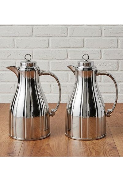 Generic 1/1 liter tea and coffee thermos set with an elegant and modern design