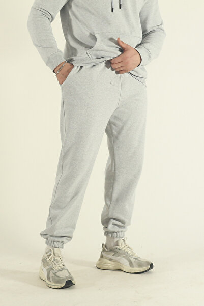 INFLUYENTE Men's Winter Tracksuit Set Kangaroo Pocket Sweatshirt Jogger - Regular Elasticated Leg