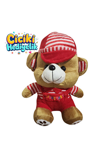 ciciki hediyelik Plush Teddy Bear with Dress Plush Hugs Baby Teddy Bear Plush Large Size 38 cm