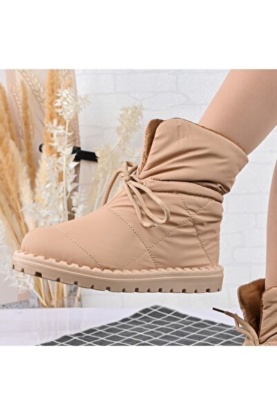 Tmall Women's boots,Made of suede with fur interior,TM1CD1032,Khaki
